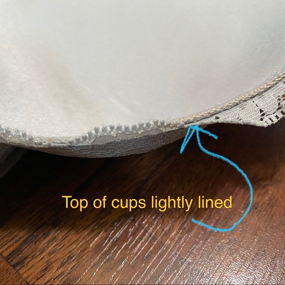 JESSICA SIMPSON *NEW* push up lace bra gray - Picture 8 of 10